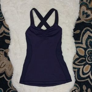 Lululemon athletic workout tank top sz 2
